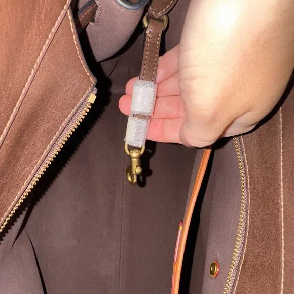 Coach Soft Empire Carryall Bag 40 Brown - Picture 11 of 14